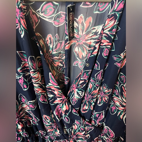 New Look Women’s Floral Maxi Dress Size 2X NWT - Picture 2 of 8